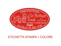 Etichette adesive per erboristerie, cosmetica, cosmesi (mm 45X25)  (cod.15M )